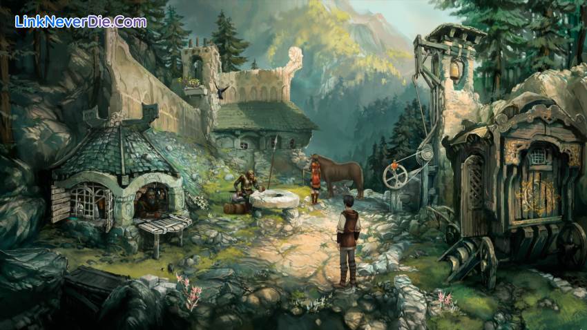 Hình ảnh trong game The Dark Eye: Chains of Satinav (screenshot)