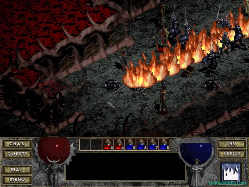Hình ảnh trong game Diablo + Hellfire (screenshot)