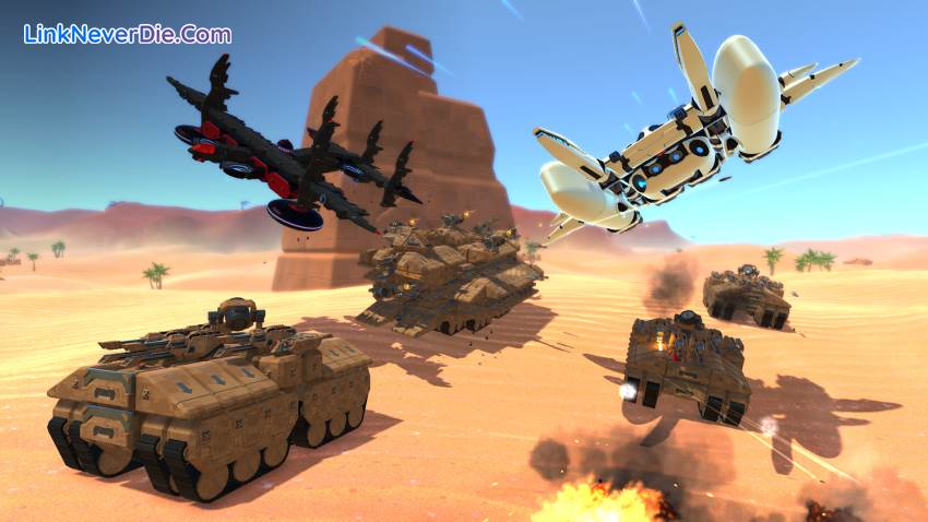 Hình ảnh trong game TerraTech (screenshot)