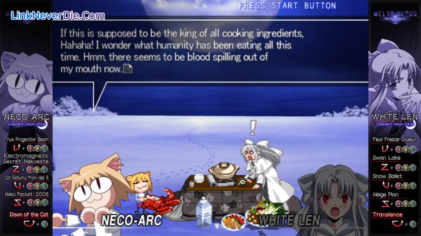 Hình ảnh trong game Melty Blood Actress Again Current Code (screenshot)