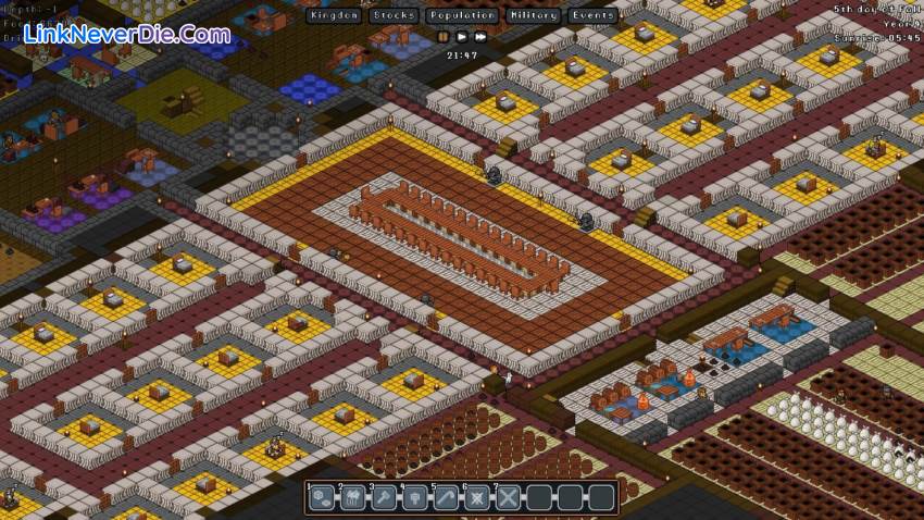 Hình ảnh trong game Gnomoria (screenshot)