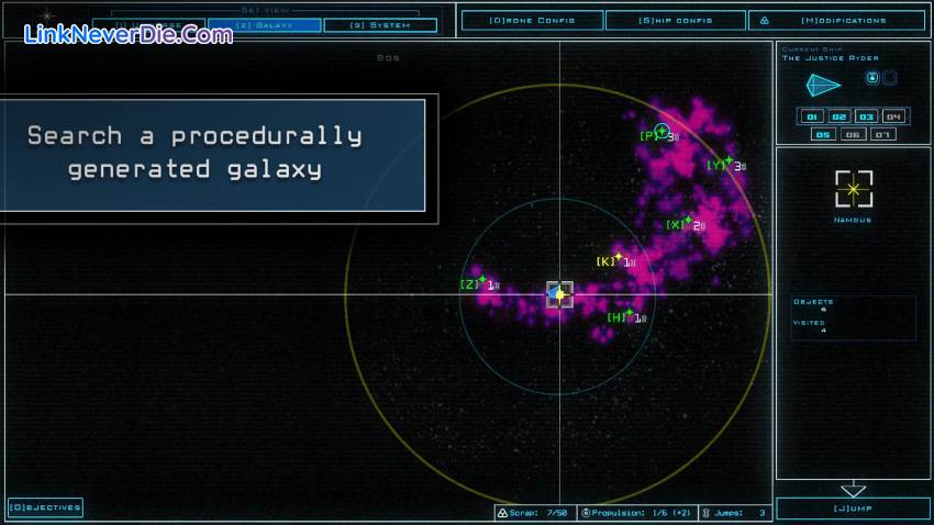 Hình ảnh trong game Duskers (screenshot)