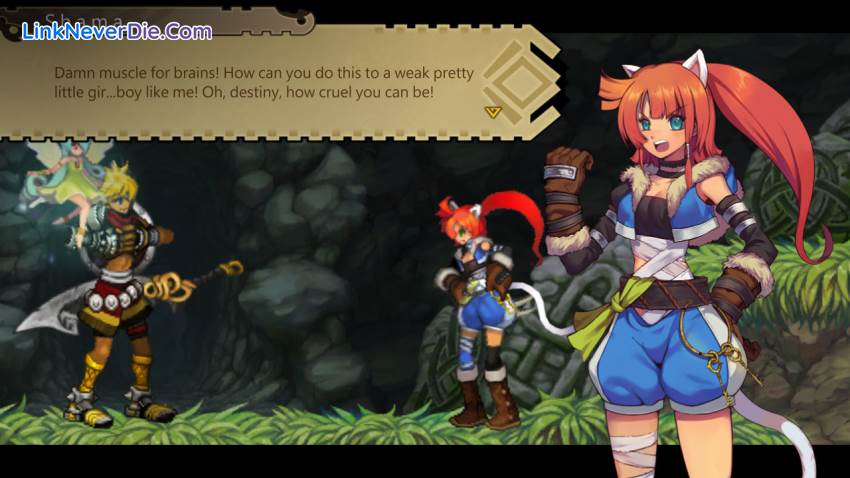 Hình ảnh trong game Heroine Anthem Zero (screenshot)