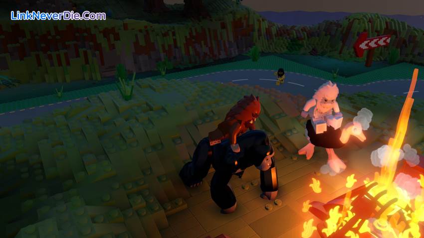 Hình ảnh trong game LEGO Worlds (screenshot)