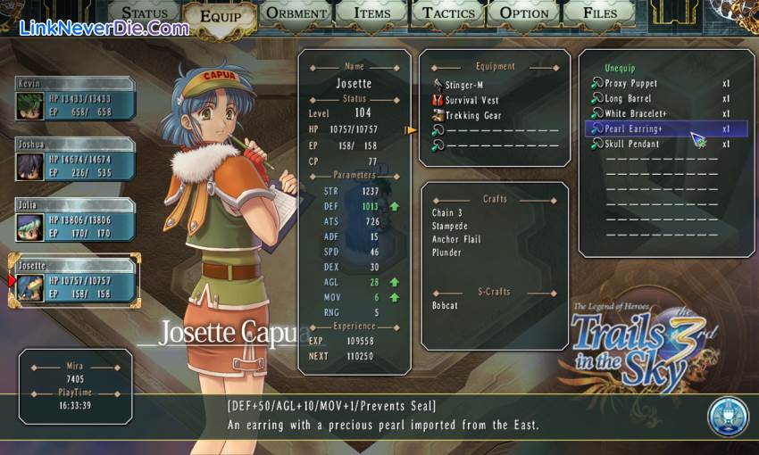 Hình ảnh trong game The Legend of Heroes: Trails in the Sky the 3rd (screenshot)