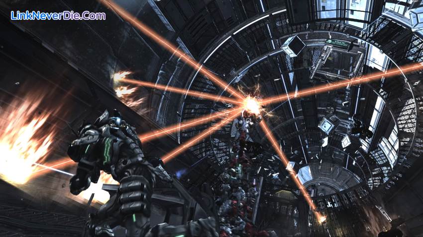 Hình ảnh trong game Vanquish (screenshot)
