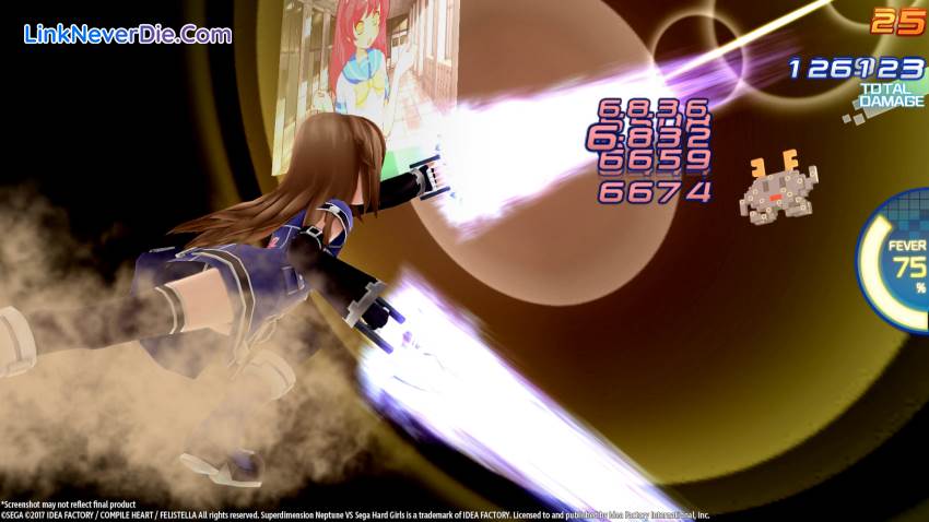 Hình ảnh trong game Superdimension Neptune VS Sega Hard Girls (screenshot)
