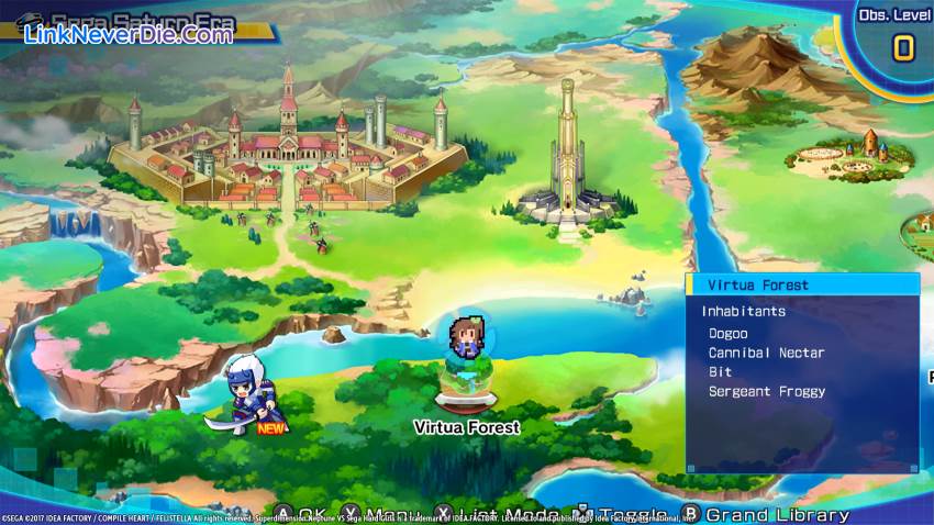 Hình ảnh trong game Superdimension Neptune VS Sega Hard Girls (screenshot)