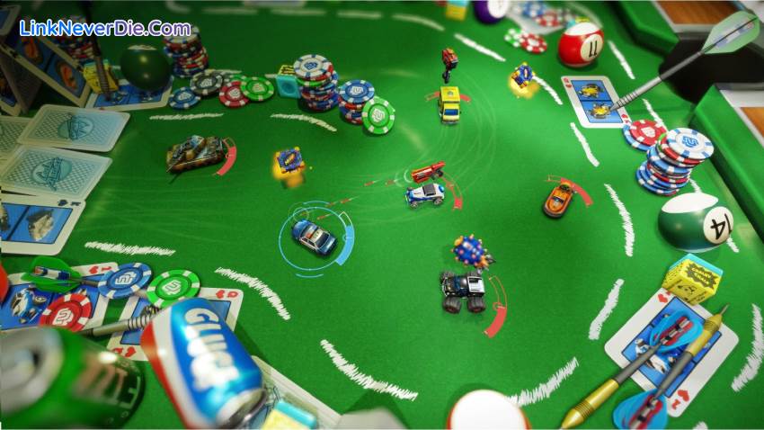 Hình ảnh trong game Micro Machines World Series (screenshot)