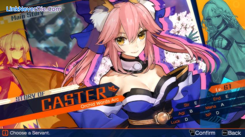 Hình ảnh trong game Fate/EXTELLA (screenshot)