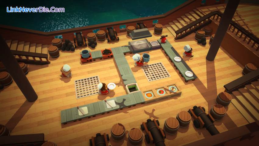 Hình ảnh trong game Overcooked (screenshot)