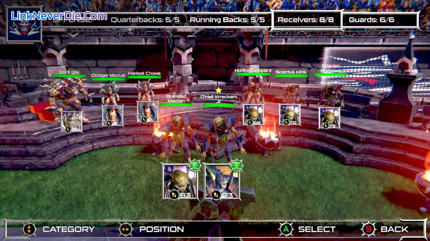 Hình ảnh trong game Mutant Football League Dynasty Edition (screenshot)