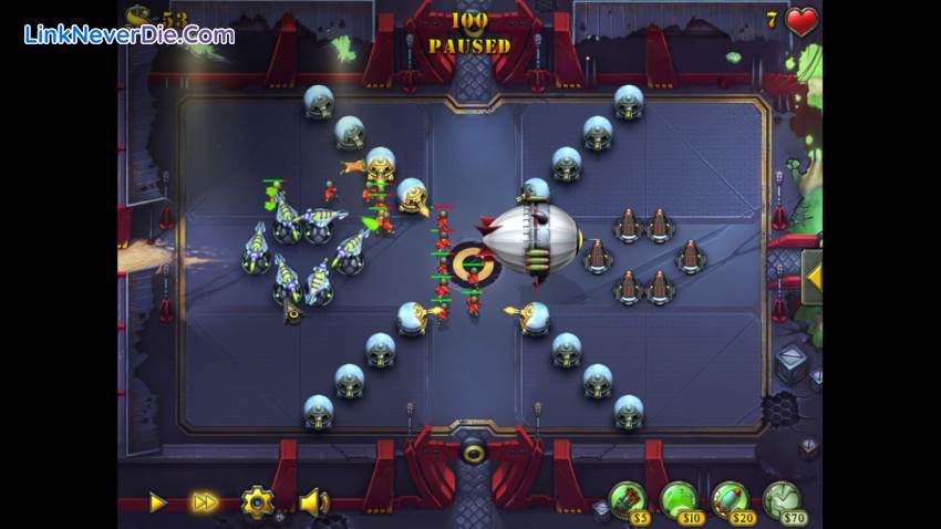 Hình ảnh trong game Fieldrunners (screenshot)