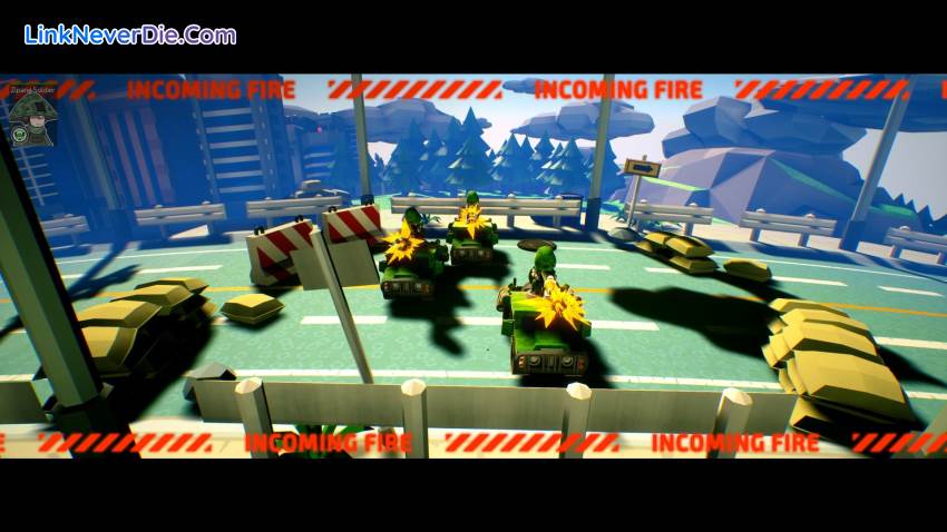 Hình ảnh trong game Tiny Metal (screenshot)