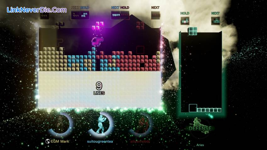 Hình ảnh trong game Tetris Effect: Connected (screenshot)