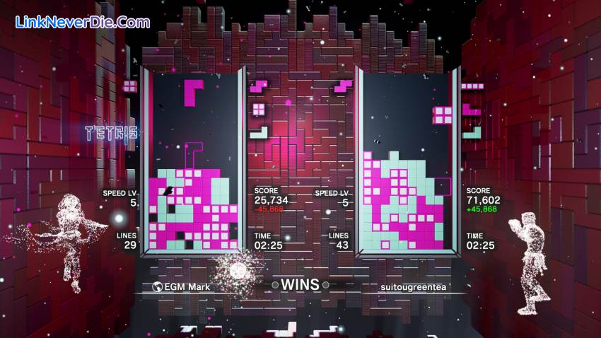 Hình ảnh trong game Tetris Effect: Connected (screenshot)