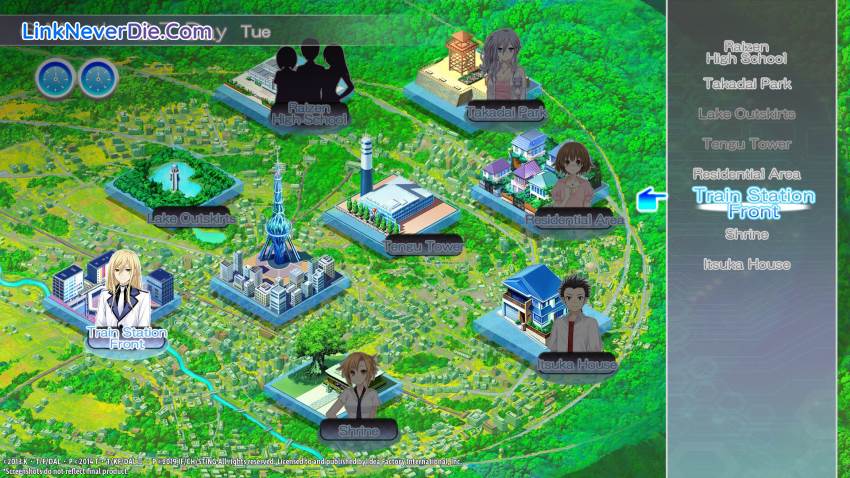 Hình ảnh trong game DATE A LIVE: Rio Reincarnation (screenshot)