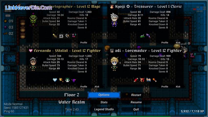 Hình ảnh trong game Never Split the Party (screenshot)