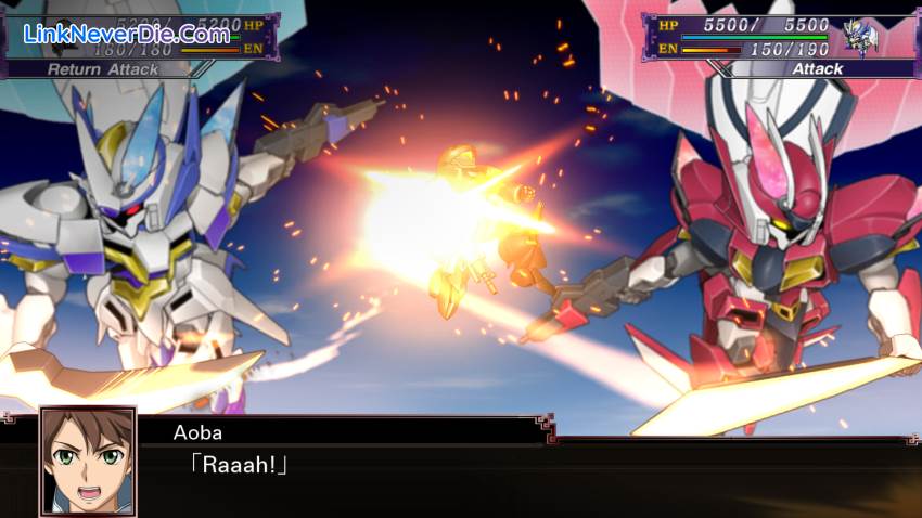 Hình ảnh trong game Super Robot Wars X (screenshot)