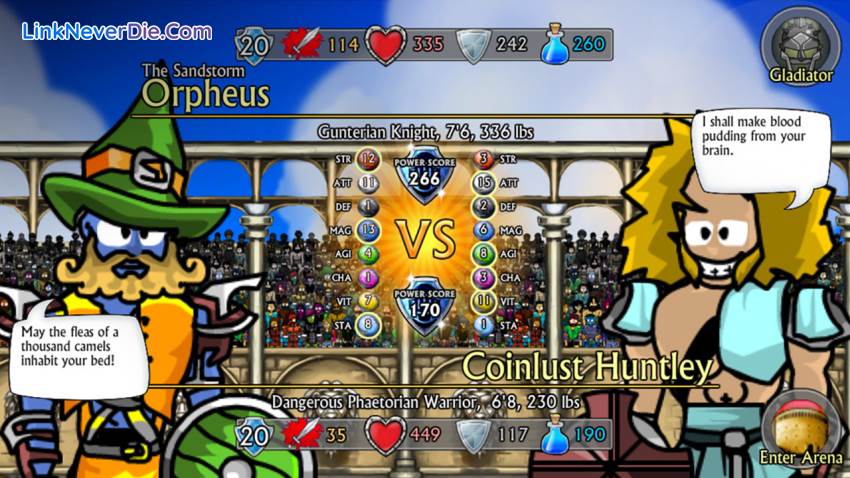 Hình ảnh trong game Swords and Sandals 2: Emperor's Reign REDUX (screenshot)