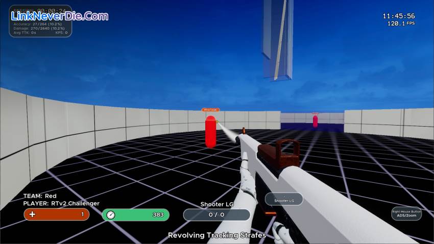 Hình ảnh trong game KovaaK's (screenshot)