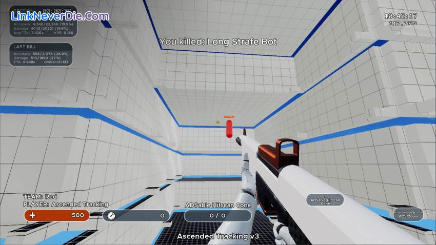 Hình ảnh trong game KovaaK's (screenshot)