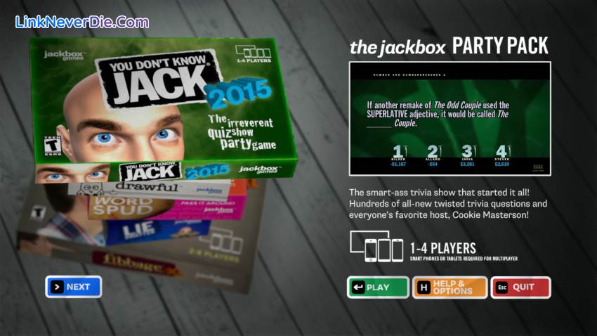 Hình ảnh trong game The Jackbox Party Pack (screenshot)