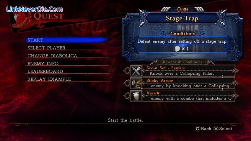 Hình ảnh trong game Deception IV: The Nightmare Princess (screenshot)