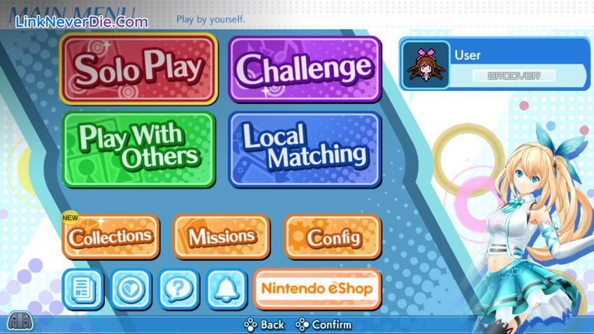 Hình ảnh trong game Groove Coaster: Wai Wai Party!!!! (screenshot)