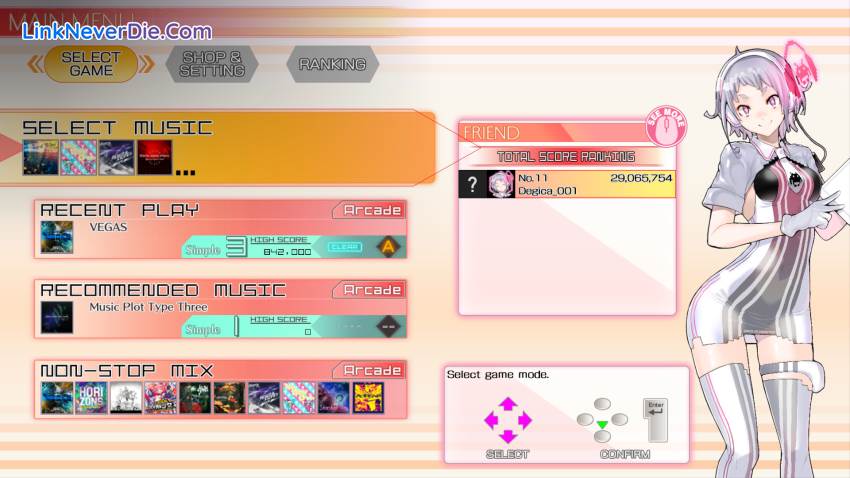 Hình ảnh trong game Groove Coaster (screenshot)