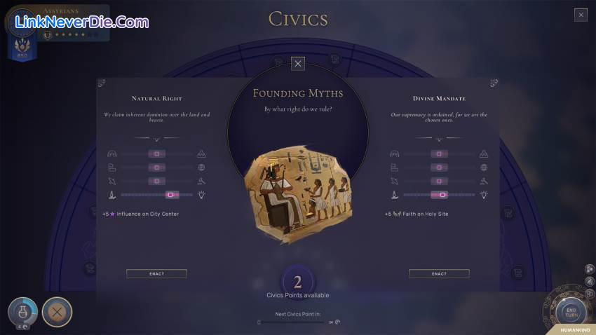 Hình ảnh trong game HUMANKIND (screenshot)