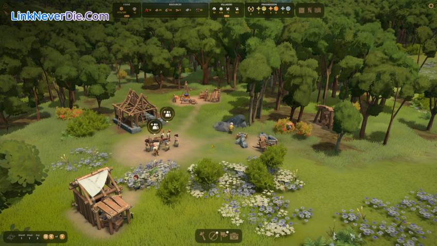 Hình ảnh trong game Foundation (screenshot)