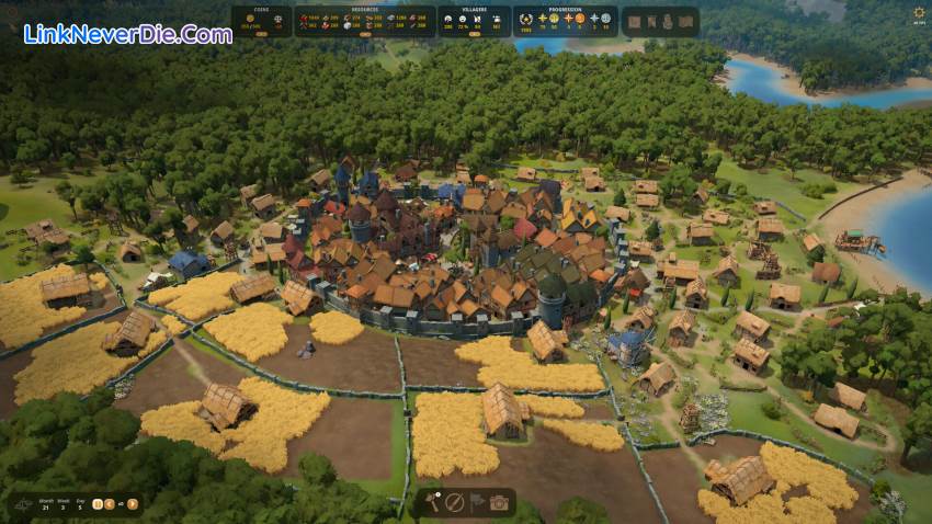 Hình ảnh trong game Foundation (screenshot)