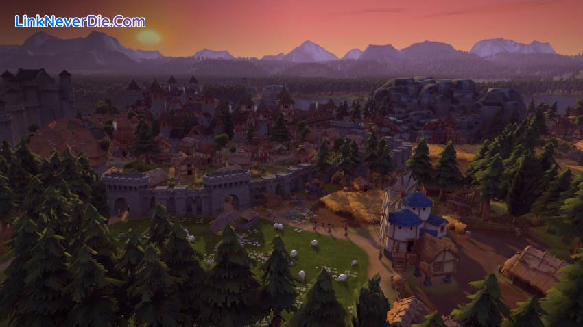 Hình ảnh trong game Foundation (screenshot)