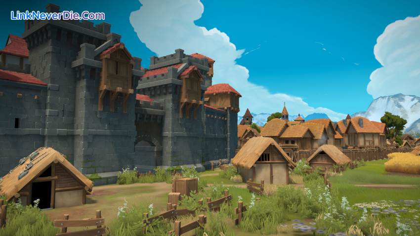 Hình ảnh trong game Foundation (screenshot)