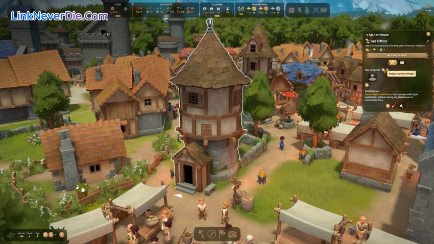 Hình ảnh trong game Foundation (screenshot)