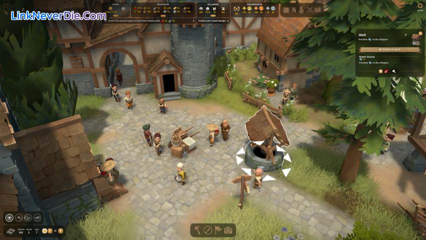 Hình ảnh trong game Foundation (screenshot)