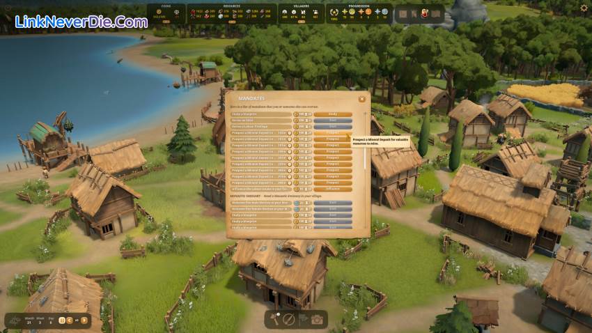 Hình ảnh trong game Foundation (screenshot)