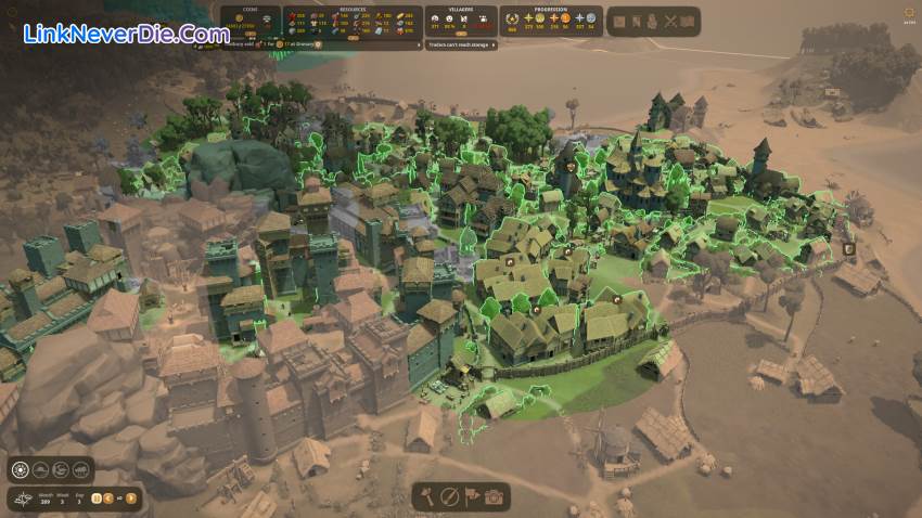 Hình ảnh trong game Foundation (screenshot)