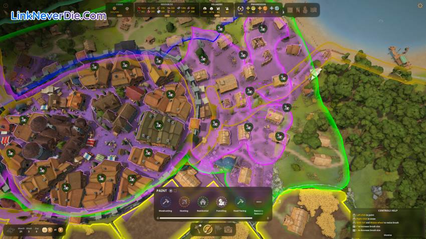 Hình ảnh trong game Foundation (screenshot)