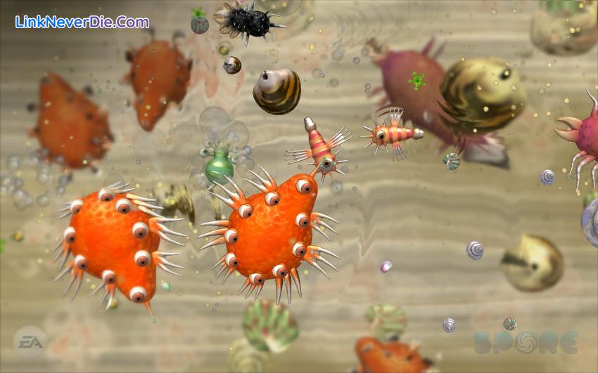 Hình ảnh trong game Spore (screenshot)