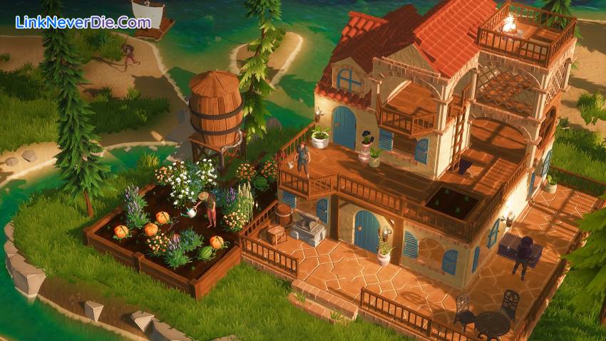 Hình ảnh trong game Len's Island (screenshot)