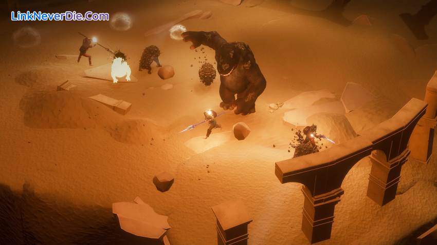 Hình ảnh trong game Len's Island (screenshot)