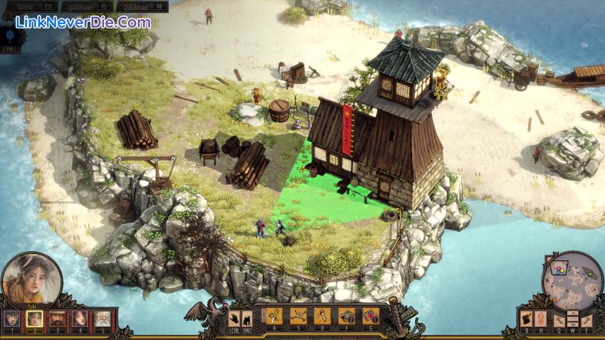 Hình ảnh trong game Shadow Tactics: Aiko's Choice (screenshot)