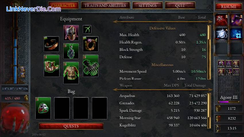 Hình ảnh trong game Halls of Torment (screenshot)