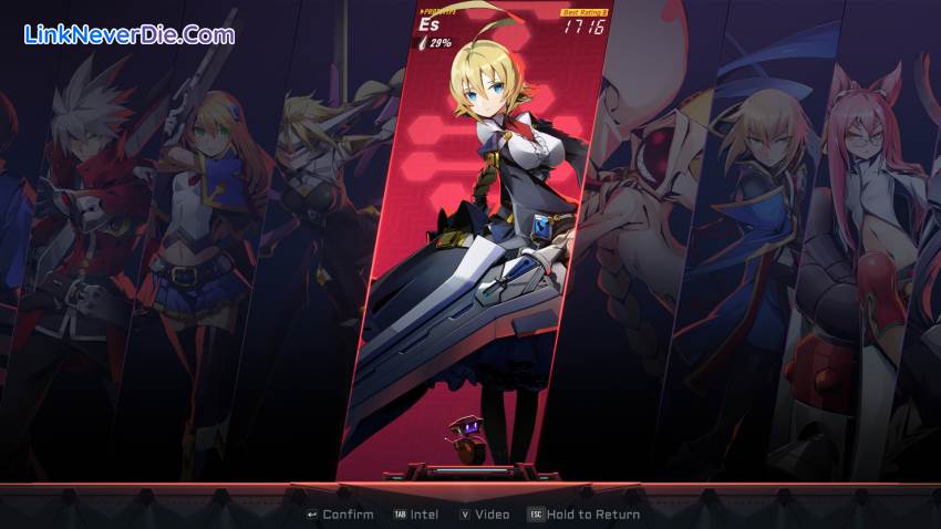 Hình ảnh trong game BlazBlue Entropy Effect (screenshot)