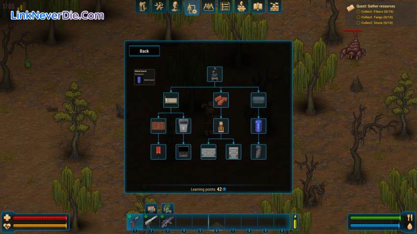 Hình ảnh trong game CryoFall (screenshot)