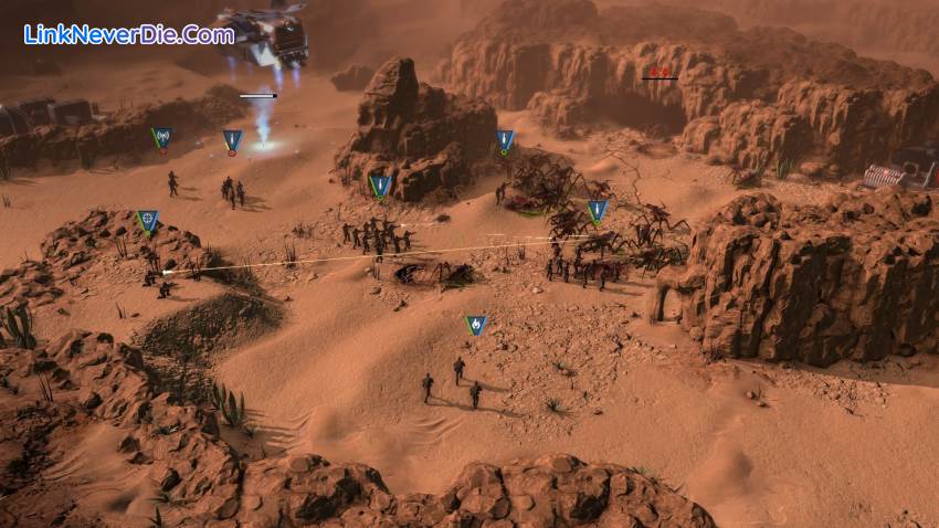 Hình ảnh trong game Starship Troopers: Terran Command (screenshot)
