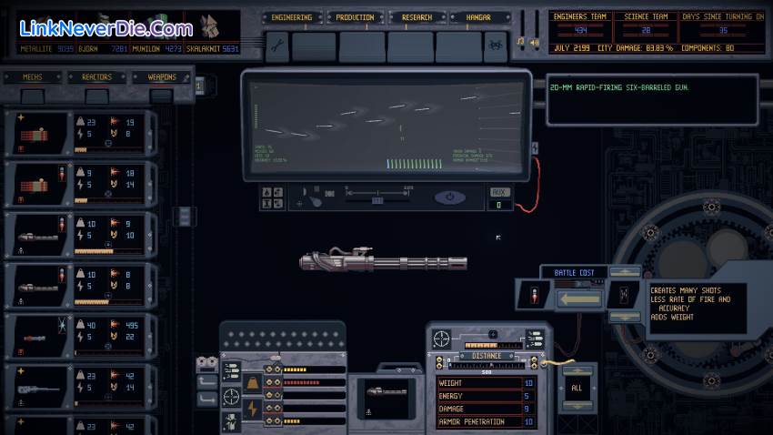 Hình ảnh trong game Mech Engineer (screenshot)