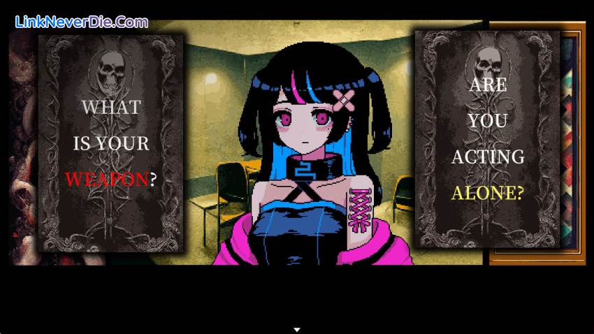 Hình ảnh trong game It was a human (screenshot)